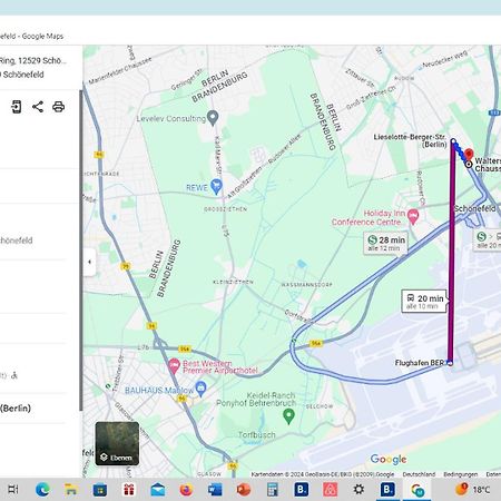 Berlin - Schoenefeld Gruene Wohnung Kültér fotó